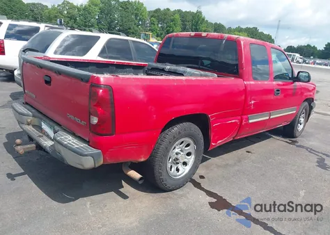 2005 Chevrolet Silverado 1500 Ls из США, поврежденный, VIN 2GCEC19V151175113
